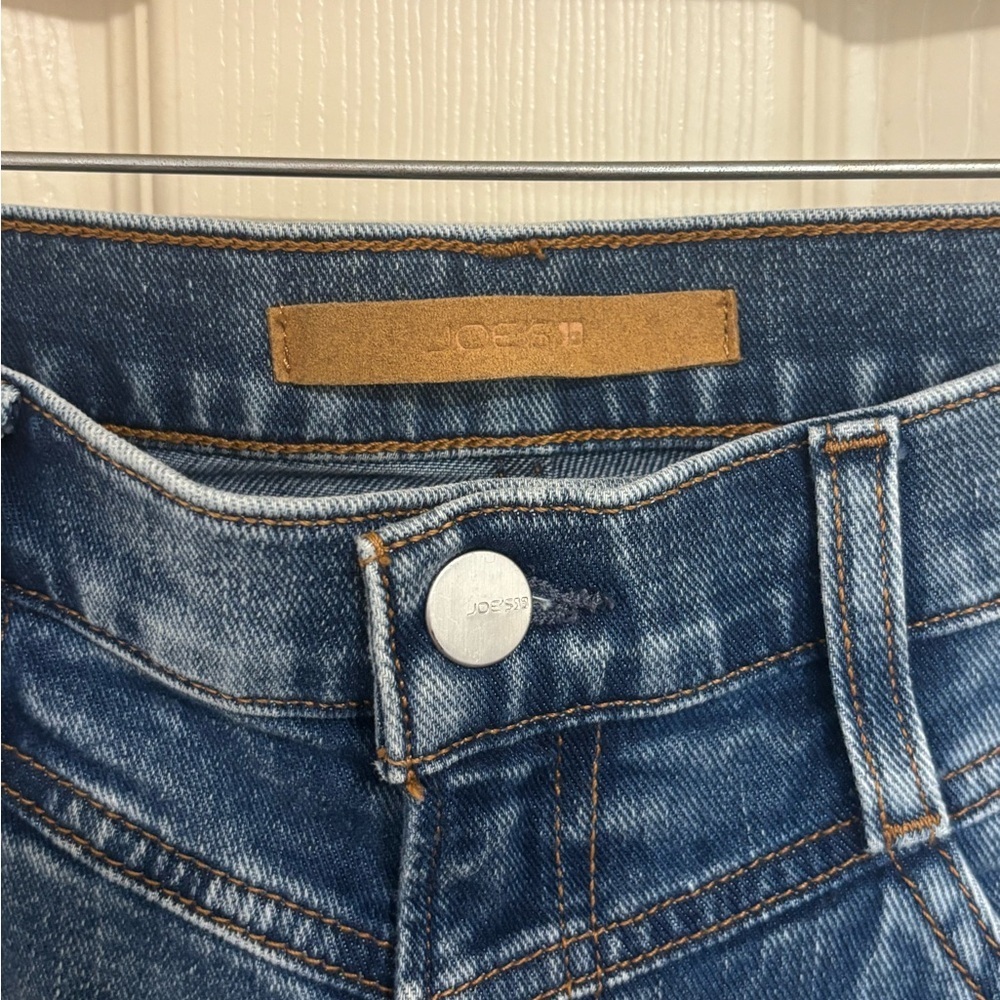 Joe’s Jeans Wide‑Leg High‑Rise Denim Blue Women’s Size 27 34” Inseam - Picture 4 of 8